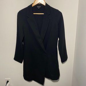 Topshop - Asymmetrical Blazer Coat